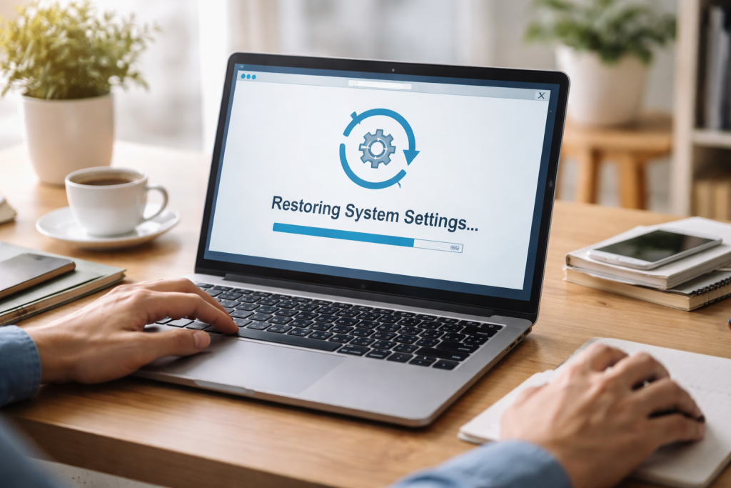 System Settings Restoration